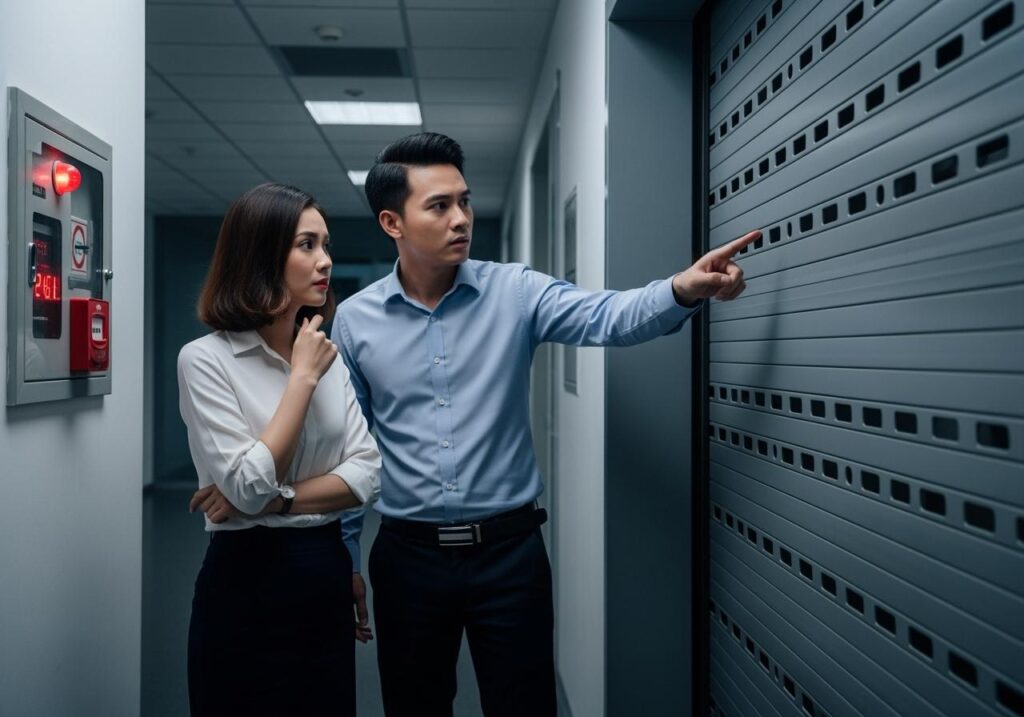 liên động pccc cửa cuốn