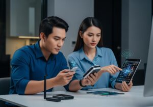 tăng tầm xa remote cửa cuốn