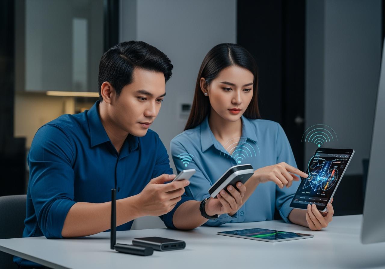 tăng tầm xa remote cửa cuốn