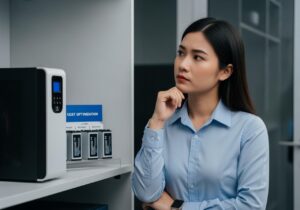 thay ắc quy cửa cuốn 12v 7ah