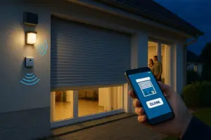 tự động đóng cửa cuốn