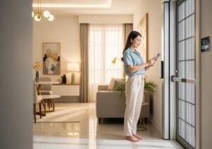 zigbee cửa cuốn