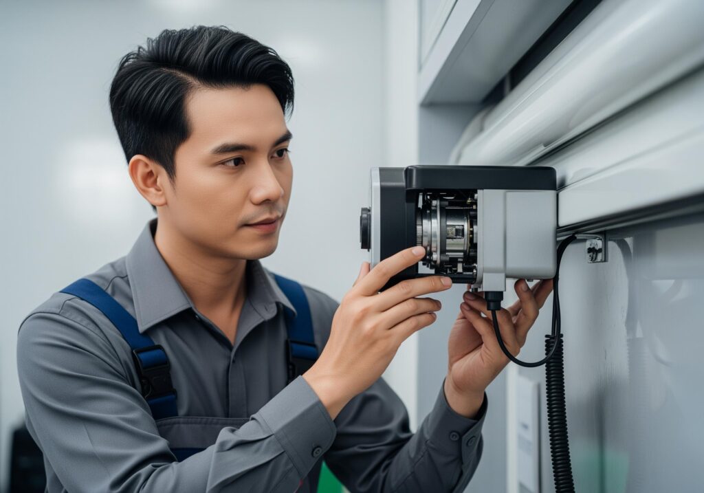 chọn motor cửa cuốn