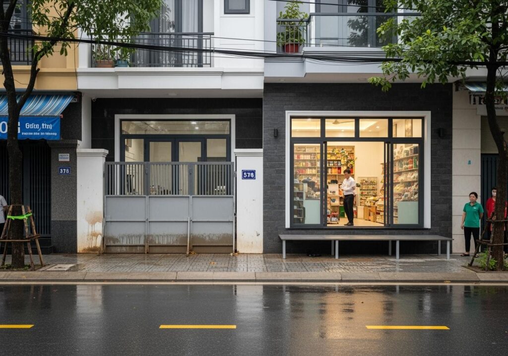 cửa cuốn chống ngập
