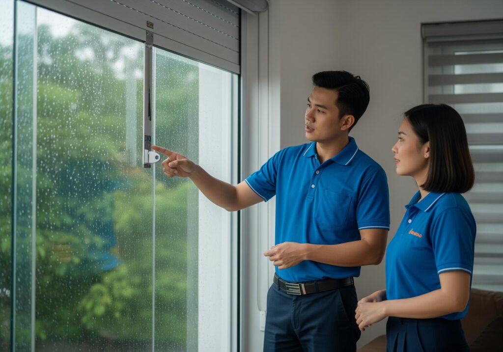 cửa cuốn mùa mưa faq