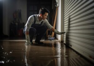 cửa cuốn ngập nước