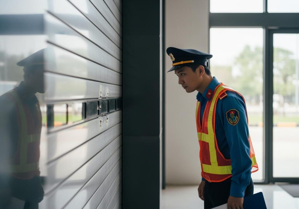 lỗi hồ sơ pccc cửa cuốn