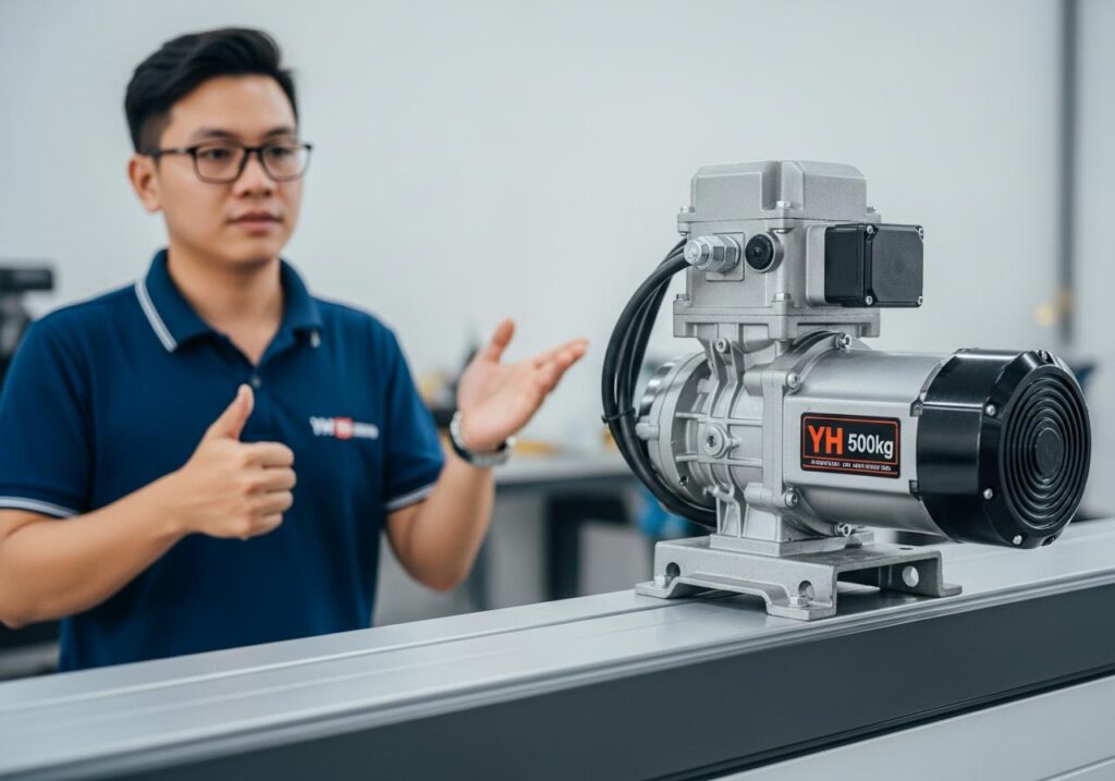 motor cửa cuốn 500kg