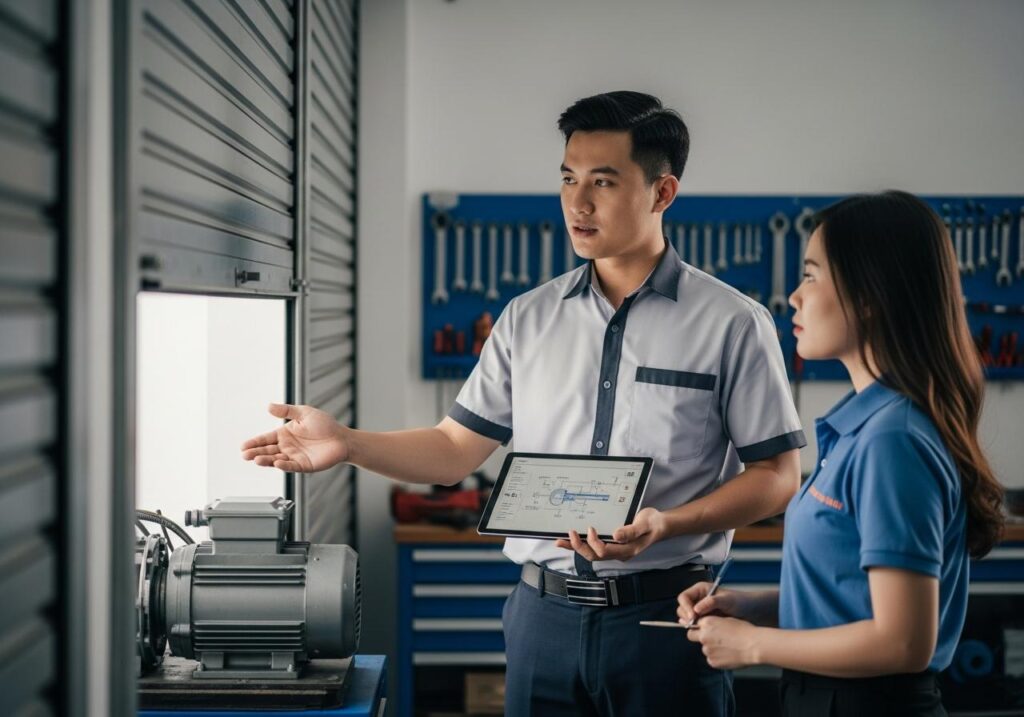 motor cửa cuốn faq